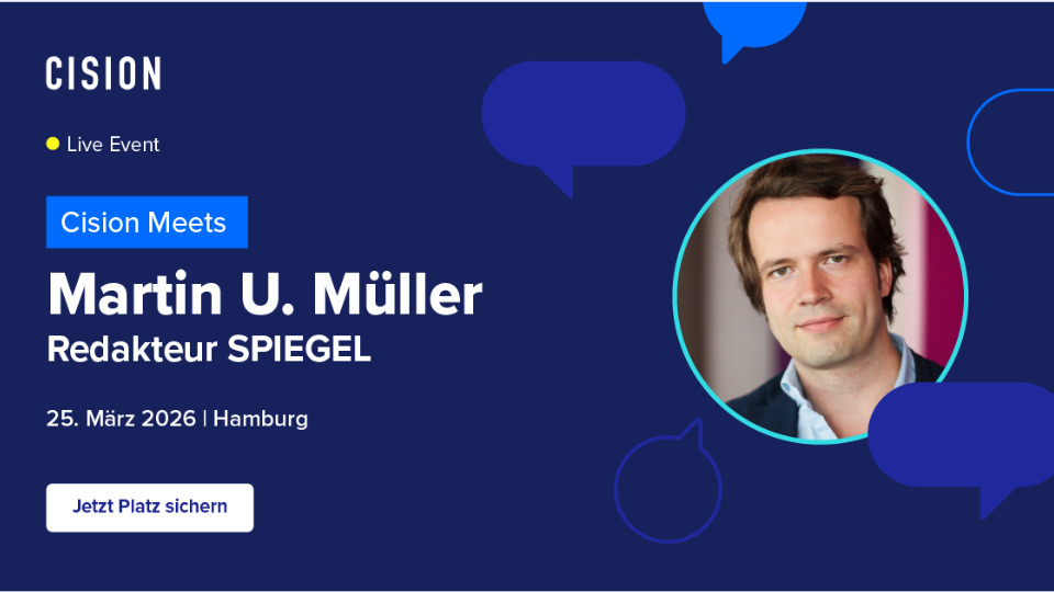 CISION Meets.... Martin U. Müller (DER SPIEGEL)